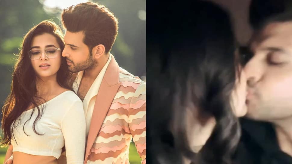 Karan Kundrra, Tejasswi Prakash Lock Lips in Viral Video, TejRan Fans are in Awe