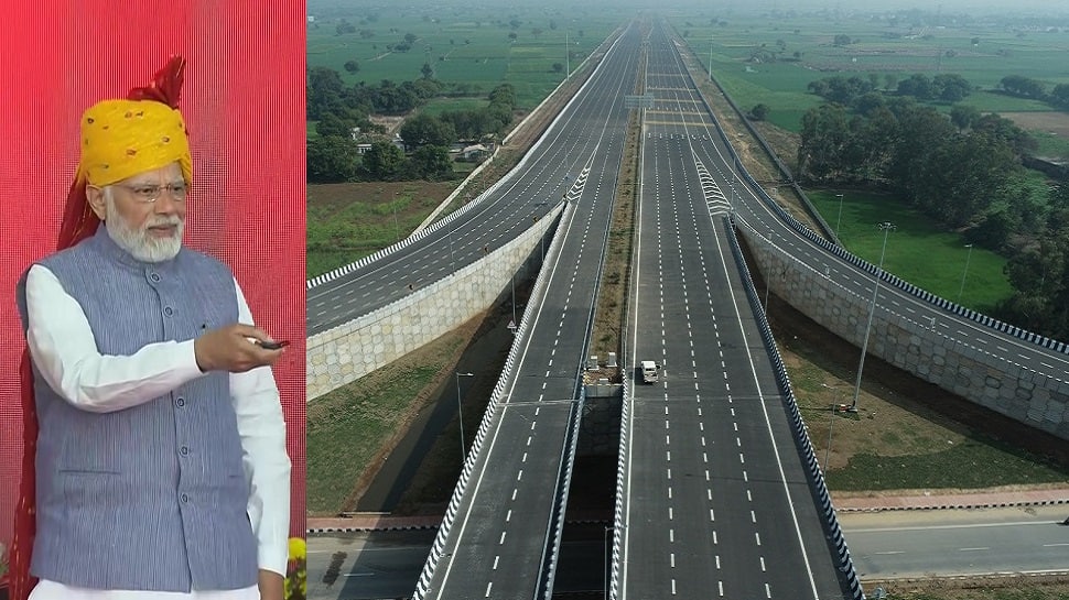 Delhi-Mumbai Expressway: PM Narendra Modi Inaugurates 246 KM Stretch in Rajasthan&#039;s Dausa