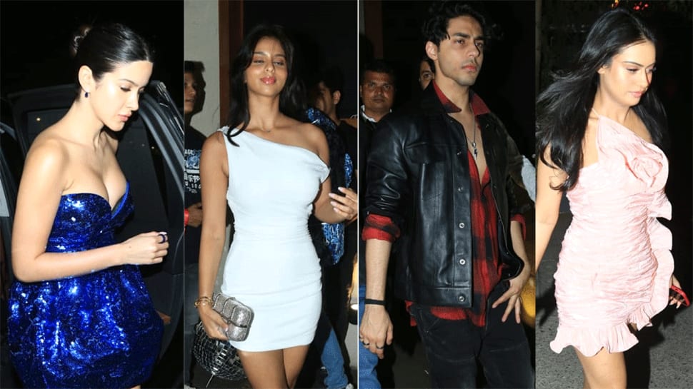 Nysa Devgan Parties With Suhana Khan, Aryan Khan at Post Mumbai Restaurant, Rumoured Couple Ananya Panday-Aditya Roy Kapur Also Spotted, See Pics