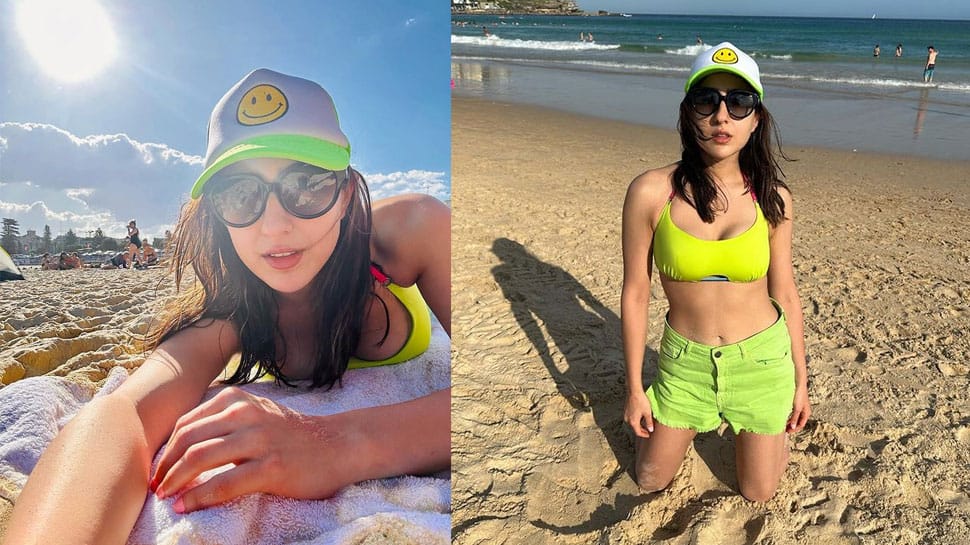 Sara Ali Khan Oozes Oomph in Neon Bralette and Shorts on Beach, Shares her Australia Photo Dump