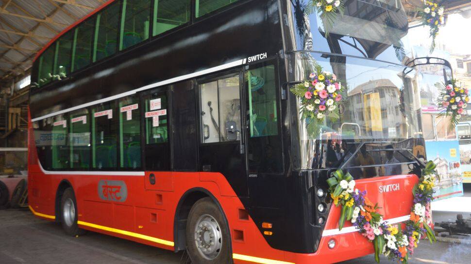 Mumbai&#039;s BEST Receives First Batch of Switch EiV 22 Electric Double-Decker Bus