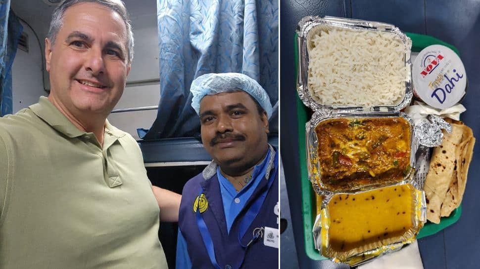 &#039;Very Impressed&#039;: Sociologist Salvatore Babones Praises Indian Railways for Food on Rajdhani Express