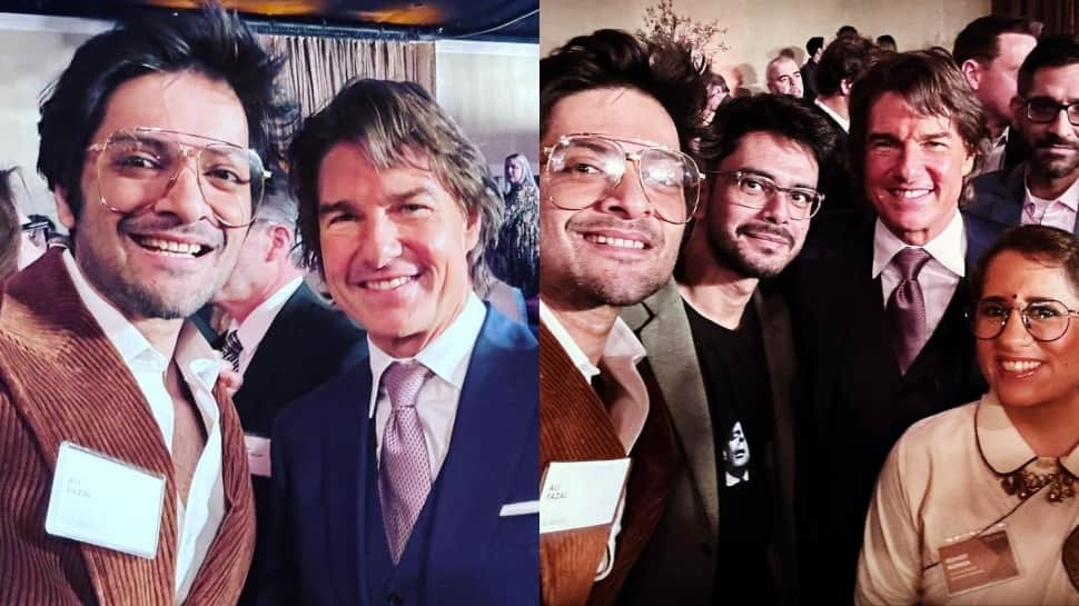 Ali Fazal, Guneet Monga Meet Tom Cruise at Oscars Nominee Luncheon, see Pics