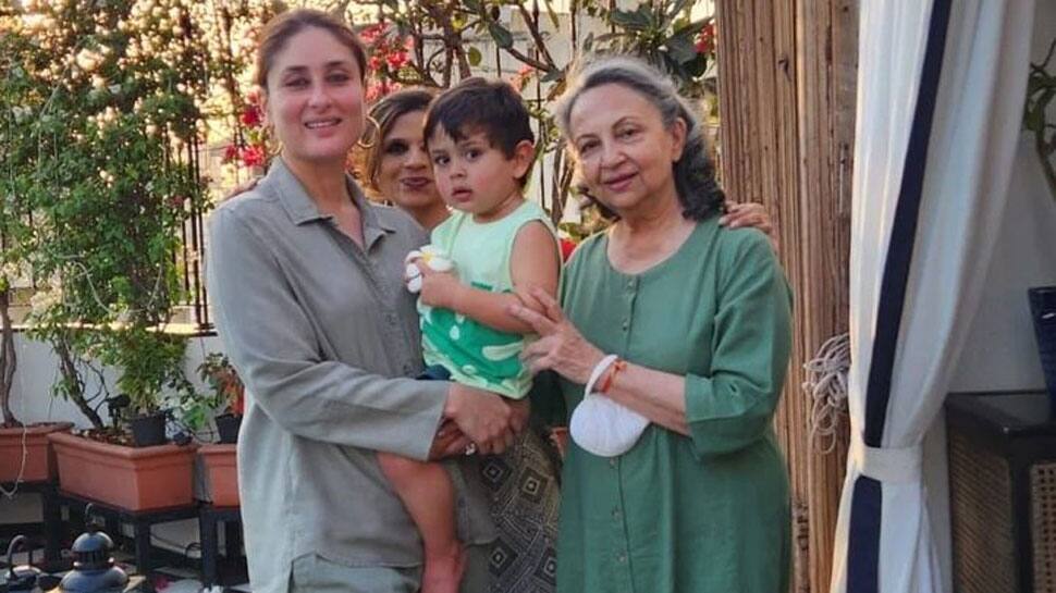 Kareena Kapoor Khan&#039;s Valentine&#039;s Day Celebrations Include son Jeh and mom-in-law Sharmila Tagore