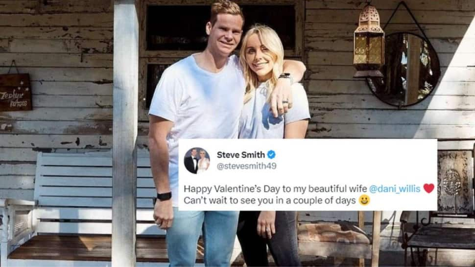 Oops! Steve Smith Tags Wrong Person Instead of Wife Dani Willis on Valentine&#039;s Day Post