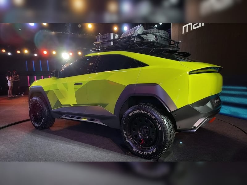 Mahindra BE Rall-E Off-roader Concept is Fully-electric and Dreamingly ...