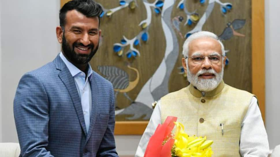 IND vs AUS: Cheteshwar Pujara Meets PM Modi Ahead of Historic 100th Test, Check Pics Here