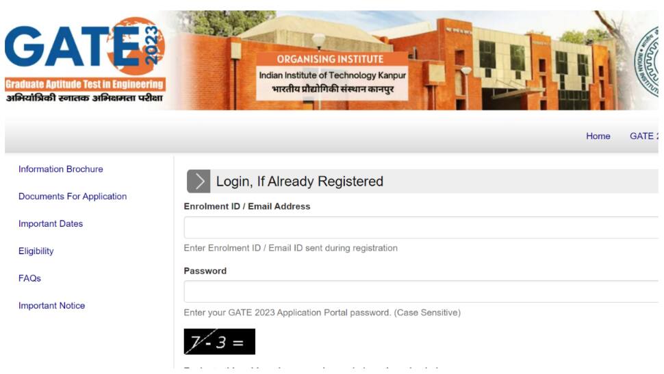 GATE 2023 Response Sheet RELEASED at gate.iitk.ac.in-Direct Link to Download Here - Vimarsana News