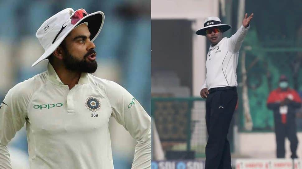 Watch: Virat Kohli Confronts Nitin Menon while Fielding - Video Goes Viral