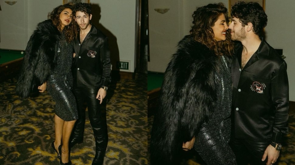 Priyanka Chopra, Nick Jonas Look Stunning in Twinning Outfits, Actress Dances her Heart out at Husband&#039;s Concert