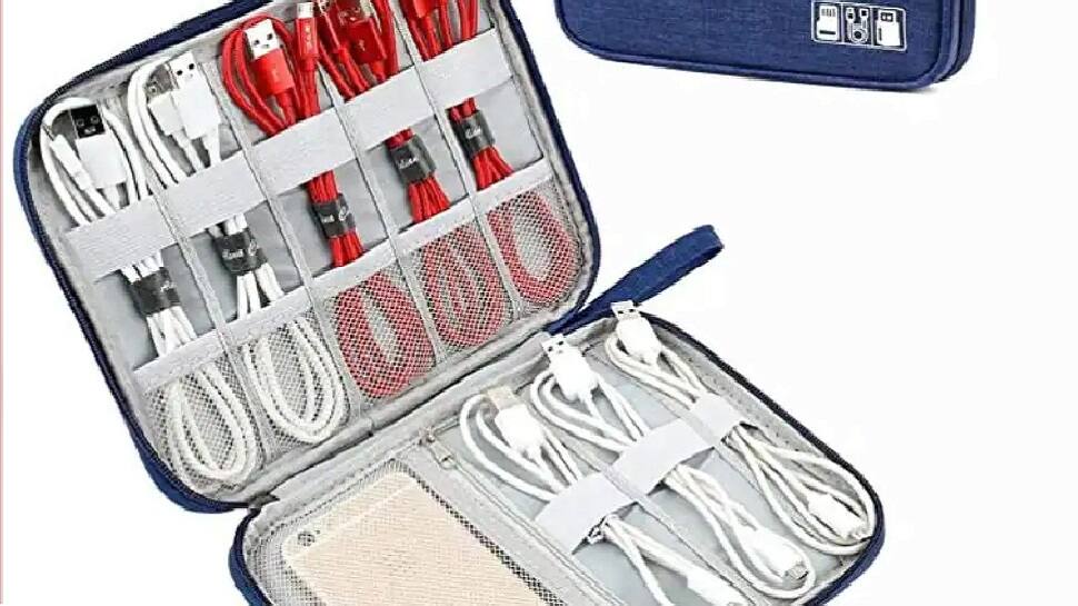 This Electronics Organizer Travel Bag Is a Must