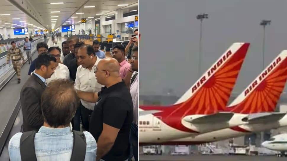 Air India &#039;Fooling Customers&#039;, Says Agitated Passenger After Delhi-Mumbai Flight Delay: Watch