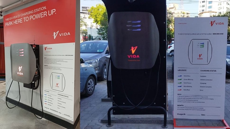 Hero-VIDA Starts Public Fast Charging Network Operations in Delhi, Jaipur, Bangalore