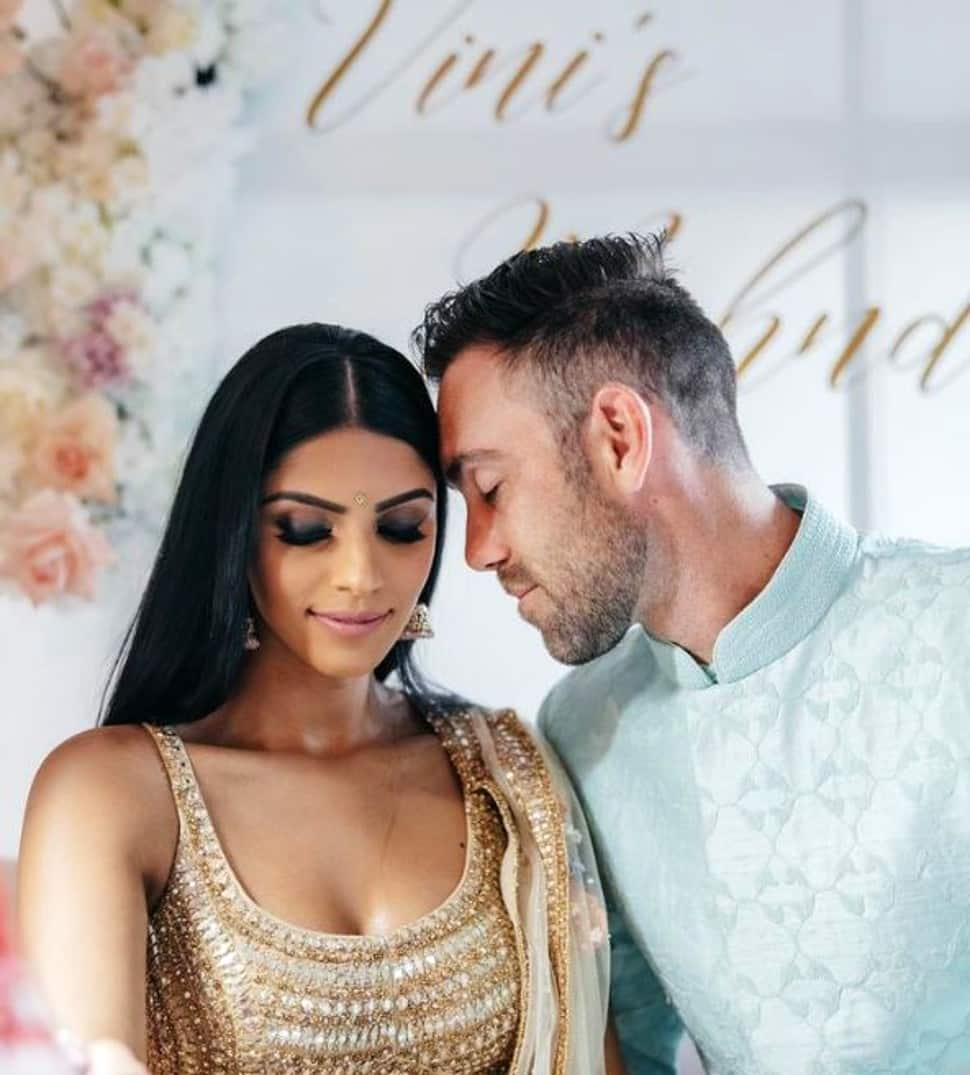 Glenn Maxwell and Vini Raman have been dating each other since 2017 and they got engaged on February 21 in 2021. (Source: Instagram)