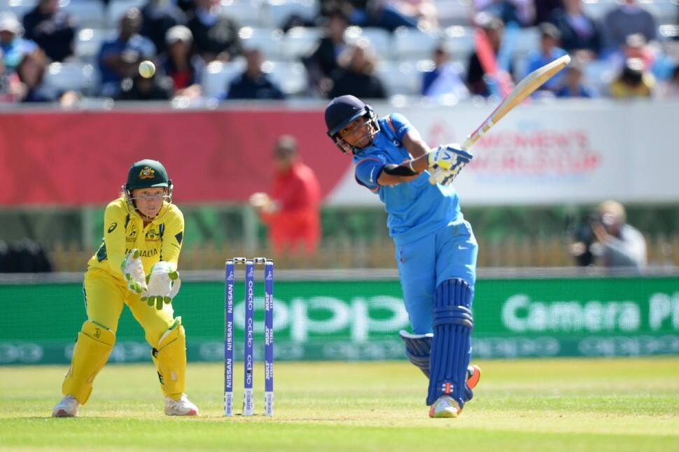 Harmanpreet Kaur scored an amazing 143 not out off 111 balls in an ODI against England in 2022. It was her second century as skipper. (Photo: ICC)