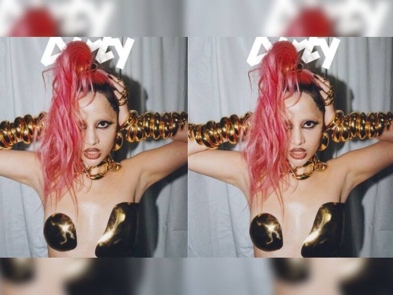  Urfi Javed Oozes Oomph in Transparent Metal Catsuit, Golden Bralette Illustration 