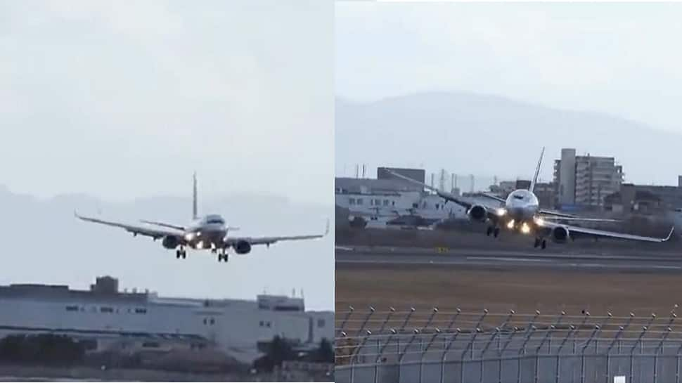 WATCH: Scary Moments As Pilot Lands Boeing 737 Beating Severe Crosswind