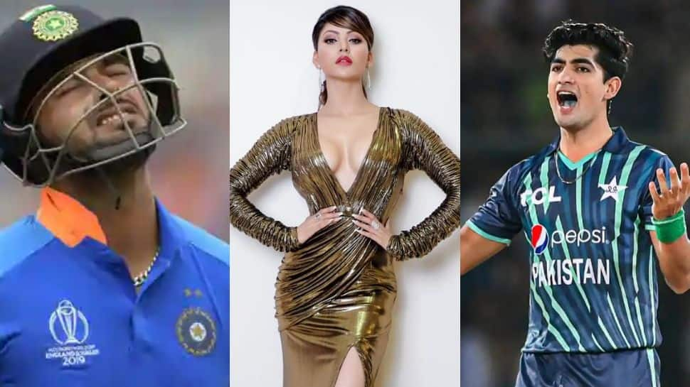 Urvashi Rautela Shares Photo In Golden Dress On 29th Birthday, Fans Want Pakistan Cricketer Naseem Shah To Wish Her - Check