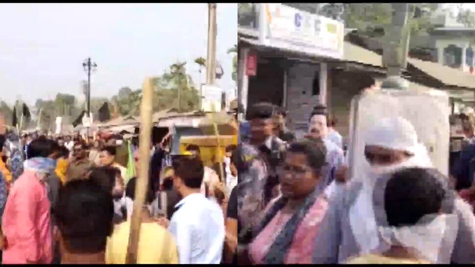 Stones Pelted At Union Minister Nisith Pramanik's Convoy In Bengal, BJP MP Alleges TMC's Role