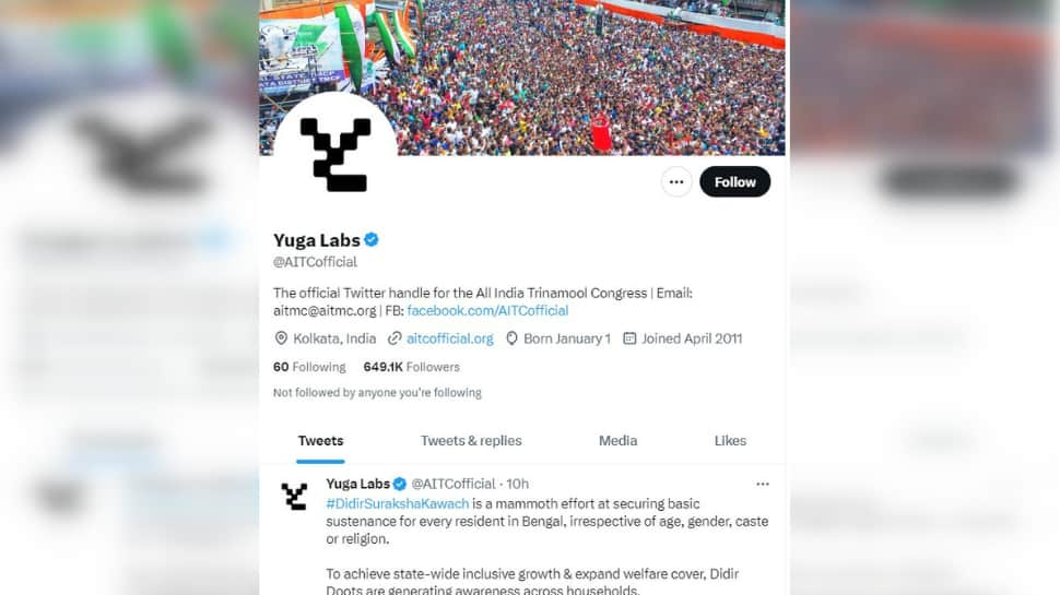 TMC’s Twitter Account Hacked, Name Changed To &#039;Yuga Labs&#039;