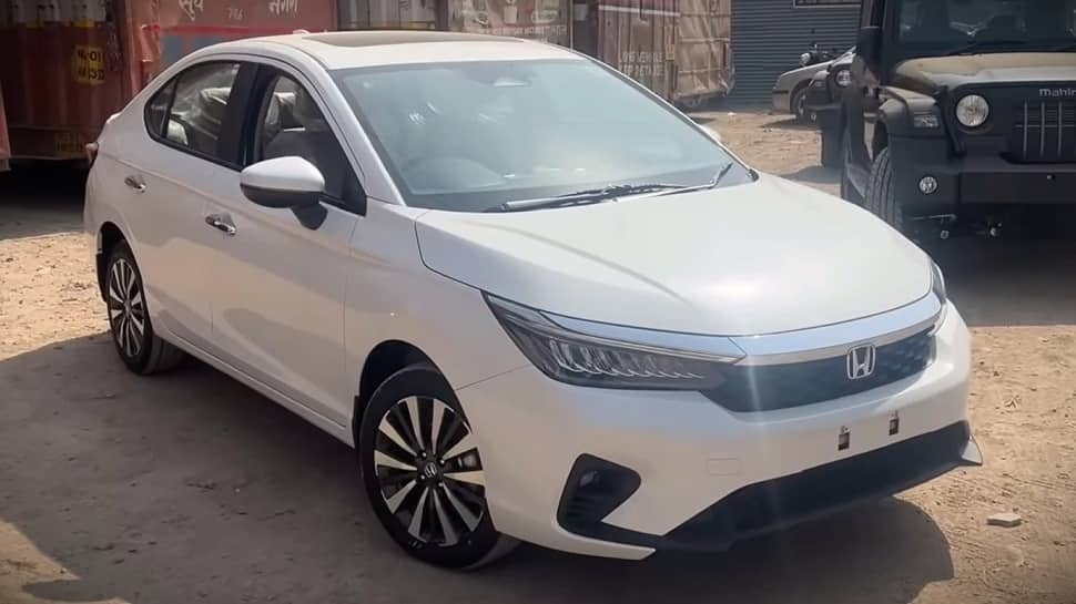 2023 Honda City Facelift Snapped At Dealership Ahead Of Launch, To Get ADAS