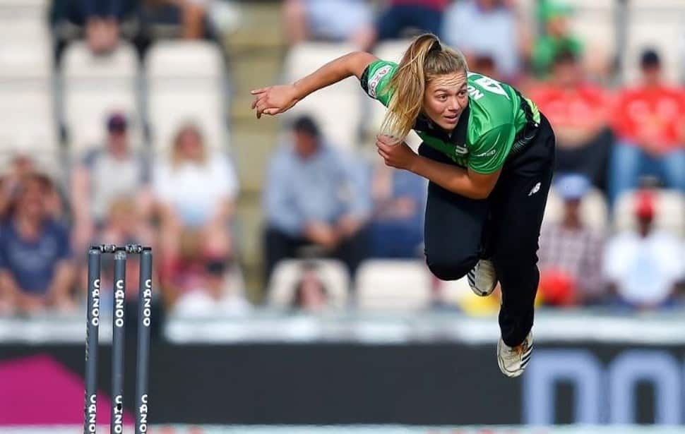 Tara Norris notes among her favorite cricket moments, playing in a Hundred final at Lords in front of 20,000 spectators and being on the USA team vs Zimbabwe in the 2021 ICC’s ODI Qualifier in Zimbabwe. (Photo: Instagram)
