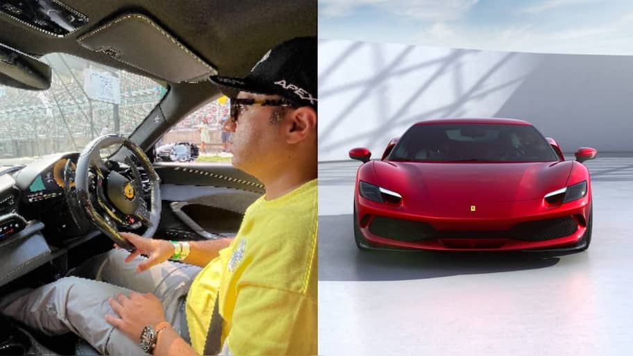 Ashneer Grover Drives Ferrari 296, Calls It 'Heavy On Pocket' Compared ...