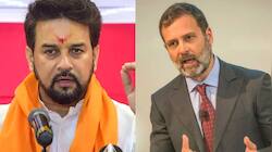 'Habit Of Defaming India': Anurag Thakur Slams Rahul Over Pegasus Remarks