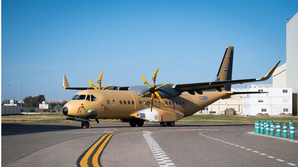 IAF C-295 Transport Aircraft Unveiled, To Be Made By Airbus-Tata In India: Check Pics