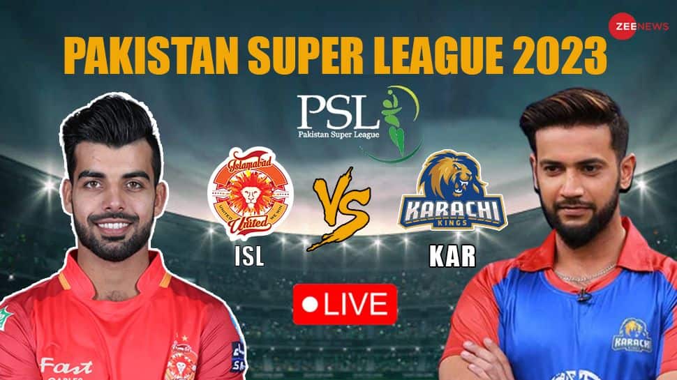 ISL: 204-4 (19.2) | ISL vs KAR, PSL 2023 Highlights & Scorecard: Azam ...