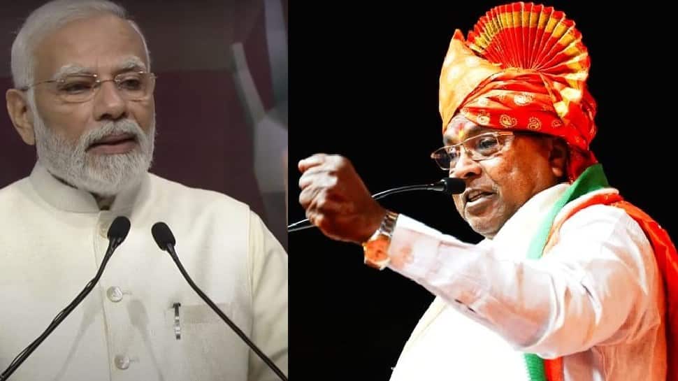 'Drag And Jail Those Who Raised 'Mar Ja Modi' Slogans': Siddaramaiah Accuses PM Modi Over Playing 'Sympathy' Card - Vimarsana News