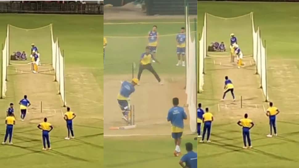 Watch: Vintage MS Dhoni Smashes Towering Sixes In CSK&#039;s Nets Sessions To Prep For IPL 2023 In Chennai; Video Goes Viral