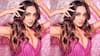 Kiara Advani dazzled in pink shimmery outfit