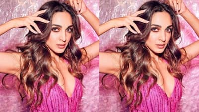 Kiara Advani dazzled in pink shimmery outfit