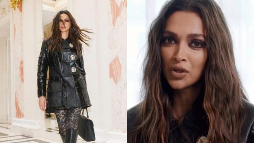 Deepika Padukone wows in a goth-glam look at Paris Fashion Week 2023