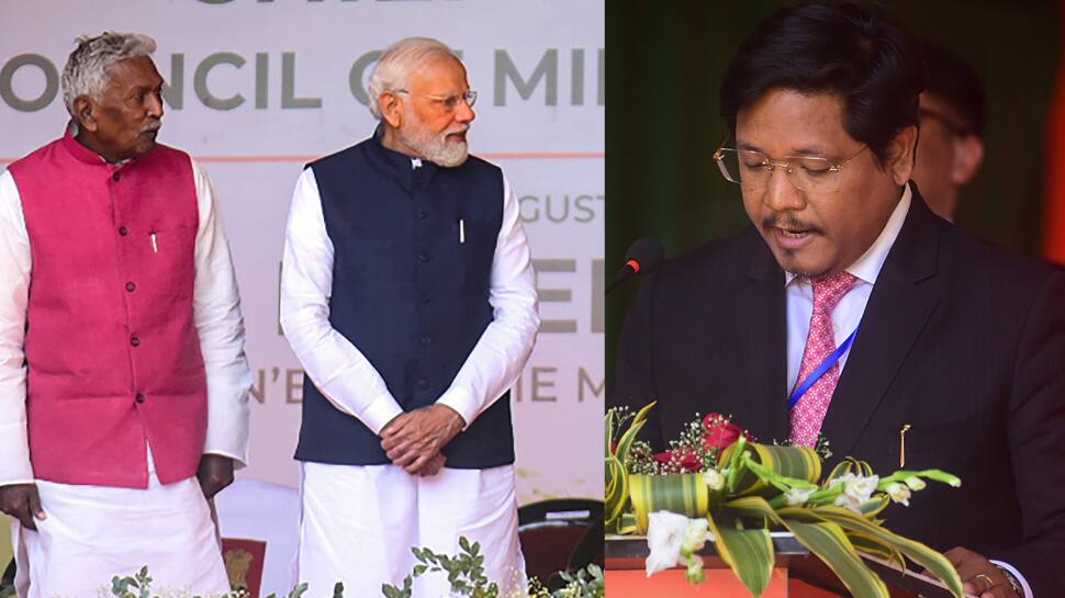 Conrad Sangma Takes Oath As Meghalaya CM, PM Modi, Amit Shah, JP Nadda Attend Ceremony