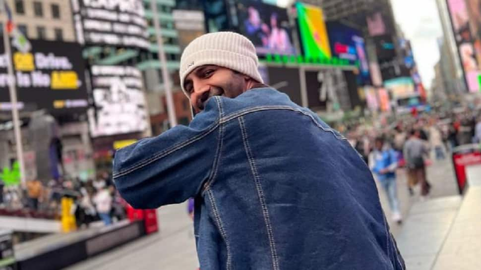 Kartik Aaryan Is All Smiles As He Spends Holi In New York, Explores Times Square