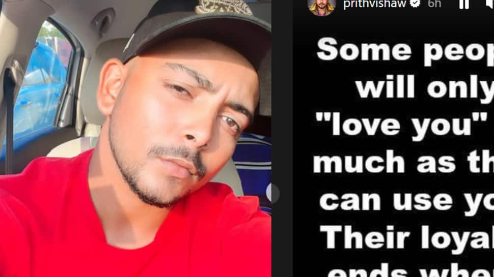 &#039;Some People Will Only Love You...&#039;: Prithvi Shaw&#039;s Cryptic Post Is Viral Amid Selfie Controversy