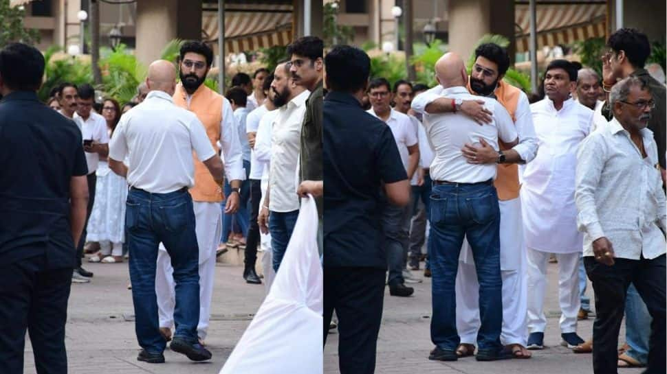 Abhishek Bachchan Consoled a Heartbroken Anupam Kher