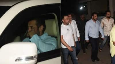 Salman Khan Looks Heartbroken as he Arrives at Satish Kaushik's Funeral