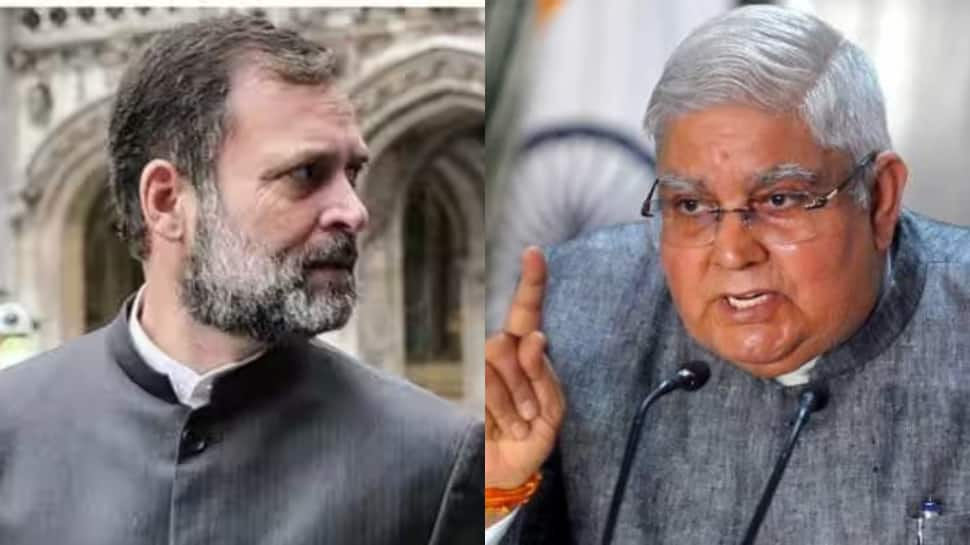 &#039;While India Is Having Its G20 Presidency...&#039;: Vice Prez Jagdeep Dhankhar Slams Rahul Gandhi For &#039;Attack On Democracy&#039; Remark