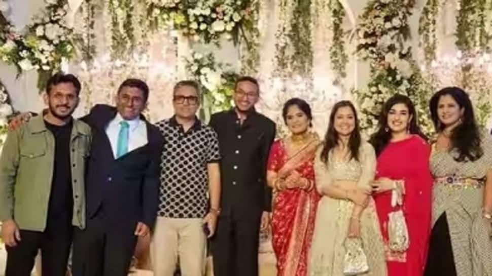 At OYO CEO Ritesh Agarwal&#039;s Wedding, Shark Tank India 2 judge Aman Gupta And Former Judge Ashneer Grover Clicked Together, Fans React