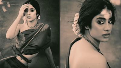 Janhvi Kapoor's Sexy Vintage Photoshoot