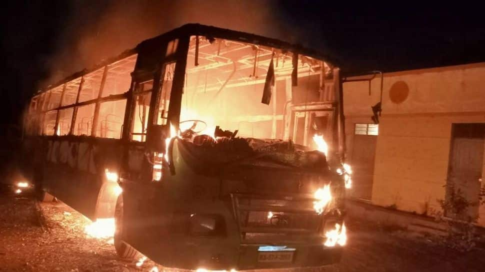 Bengaluru: Conductor Burns To Death After Bus He Was Sleeping In Catches On Fire