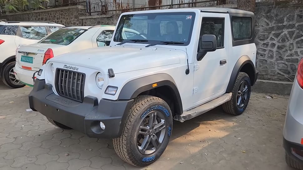 Mahindra Thar RWD In Everest White Paint Scheme Starts Reaching   1165524 2023 Mahindra Thar 4x2 White 