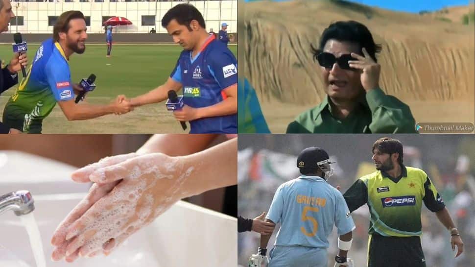 Gautam Gambhir&#039;s Reaction After Shaking Hands With Pakistan&#039;s Shahid Afridi Ahead Of Legends League Cricket Match Goes Viral, Fans React - Check