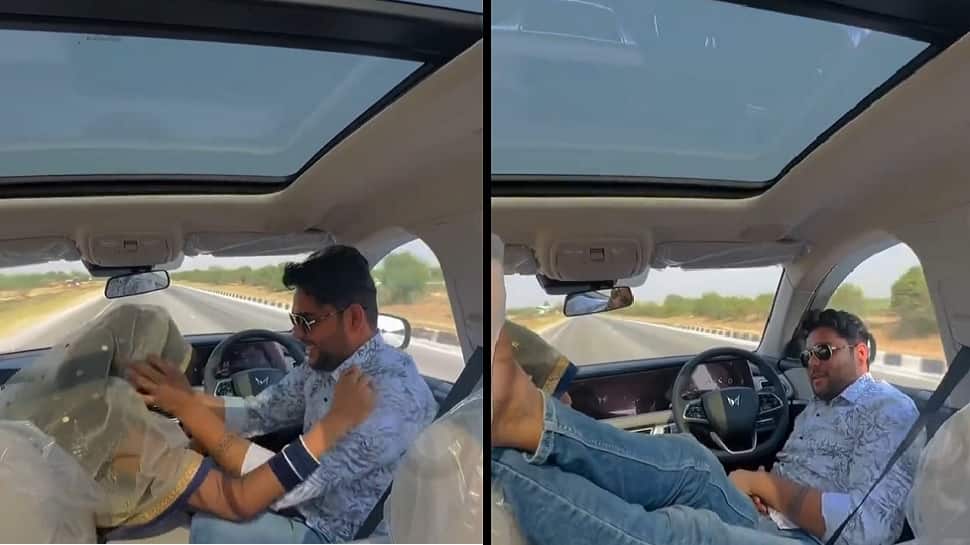 Viral Video Of Couple Inside Mahindra XUV700 Proves Why India Doesn’t Deserve ADAS: WATCH