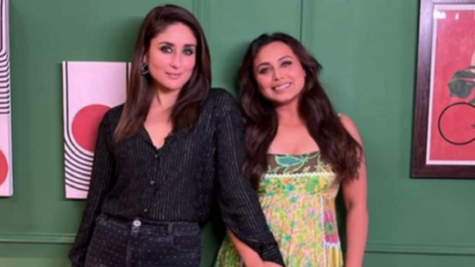 Rani Mukerji Calls Kareena Kapoor Her &#039;Jaan&#039; As The &#039;Mujhse Dosti Karoge&#039; Duo Poses For The Paps