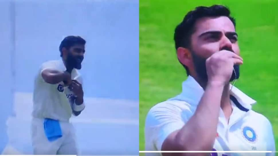 WATCH: Virat Kohli Kisses Wedding Ring After Completing 28th Test Ton