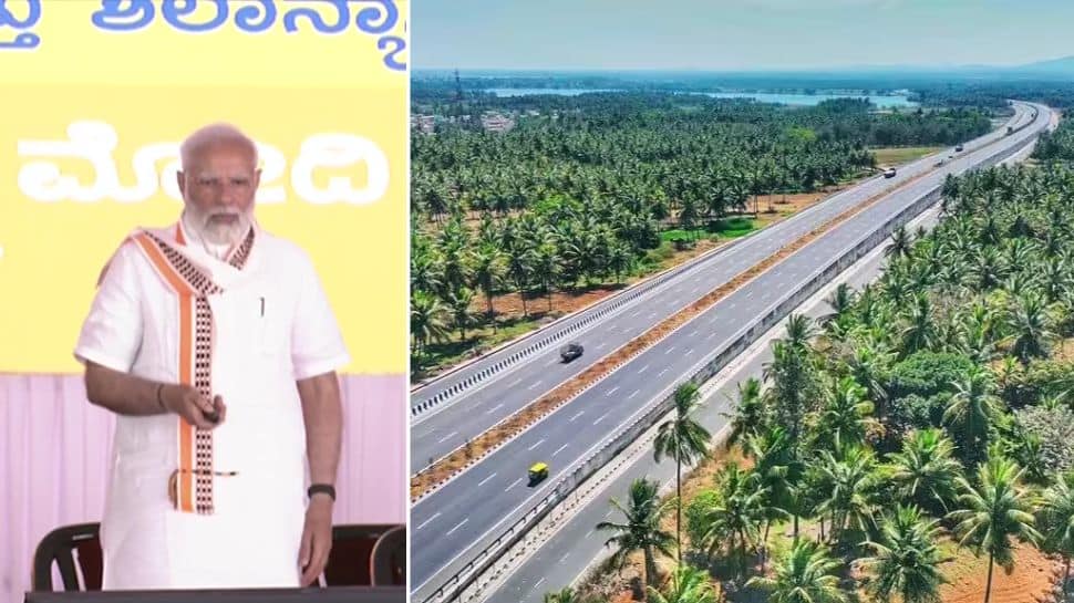 PM Narendra Modi Inaugurates Bengaluru-Mysuru Expressway, To Cut Travel Time By Less Than Half